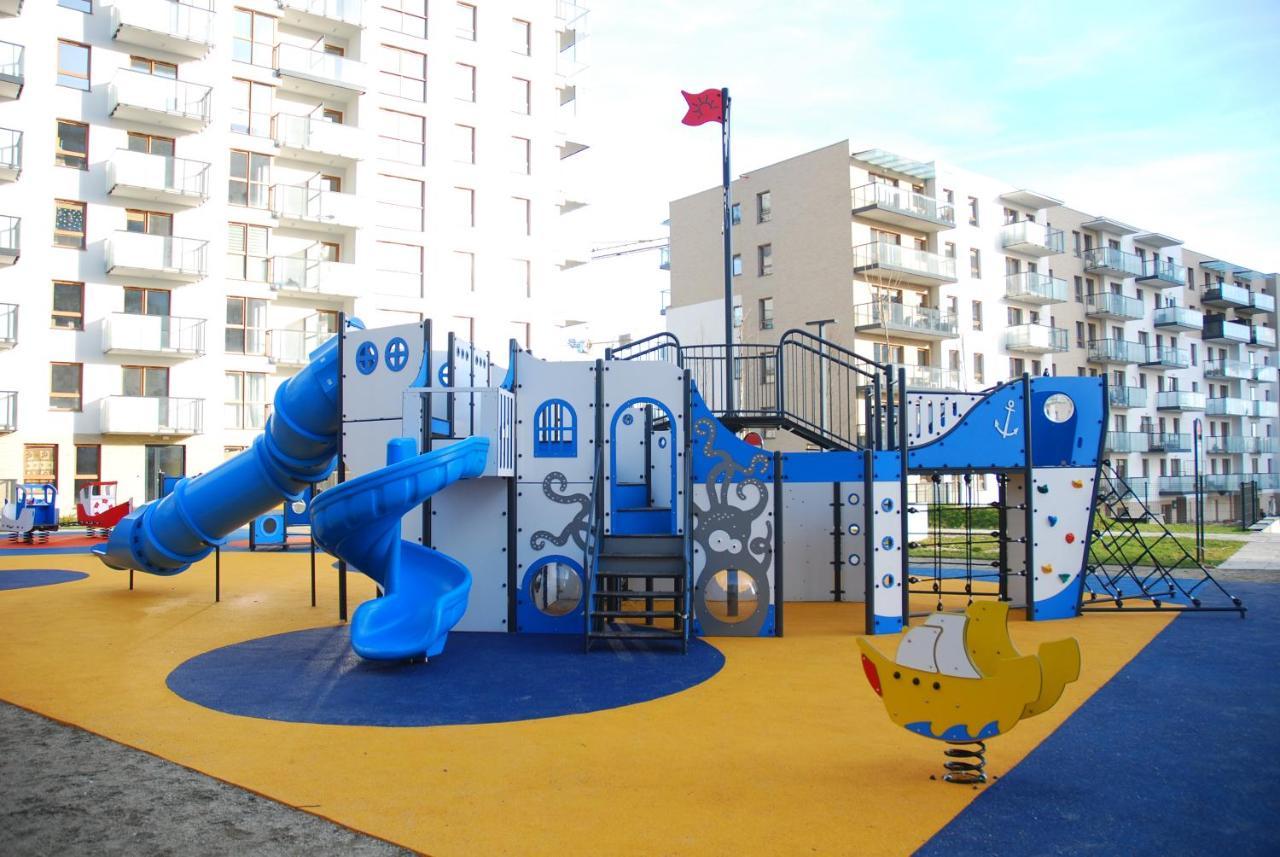 Apilois Apartament Gdańsk Exteriör bild