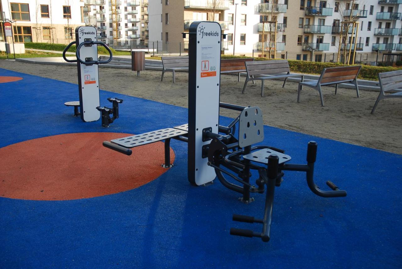Apilois Apartament Gdańsk Exteriör bild