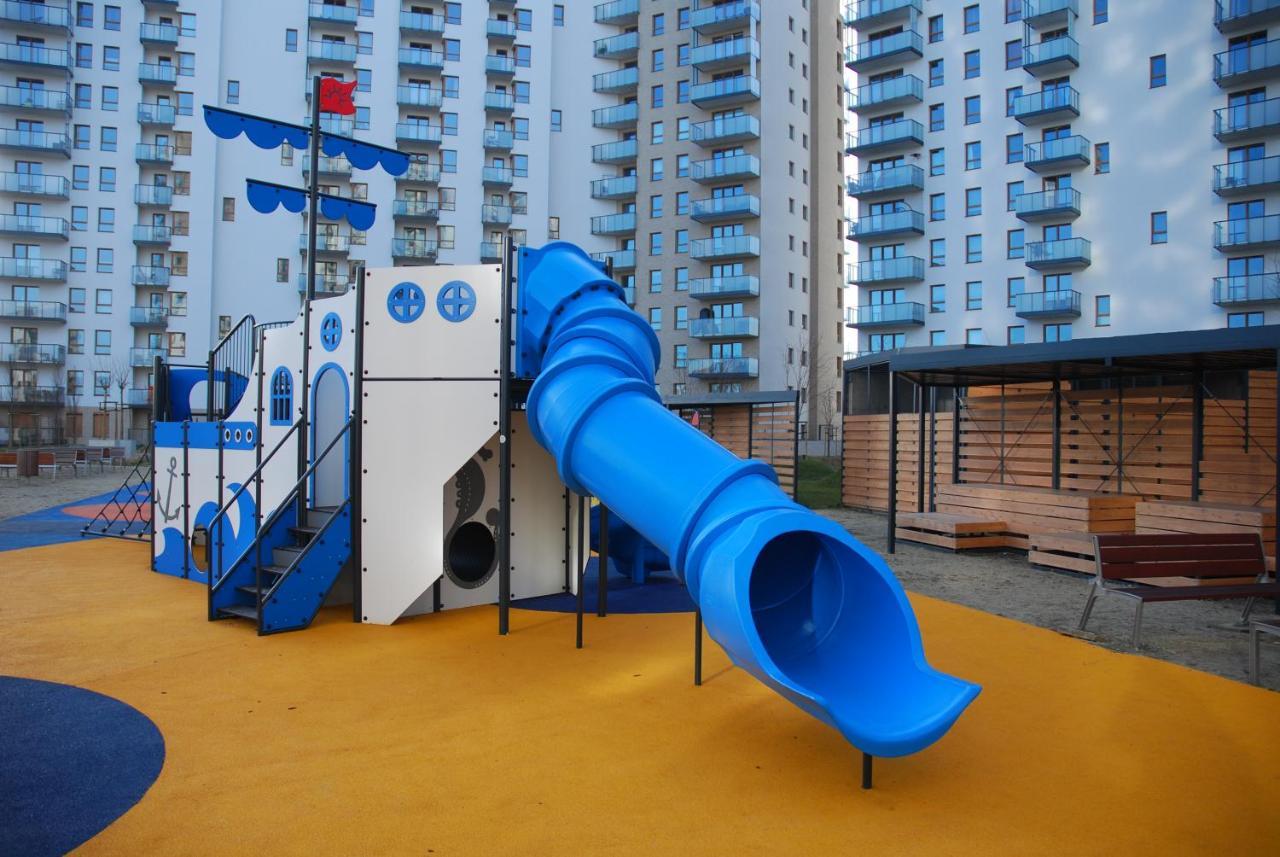 Apilois Apartament Gdańsk Exteriör bild