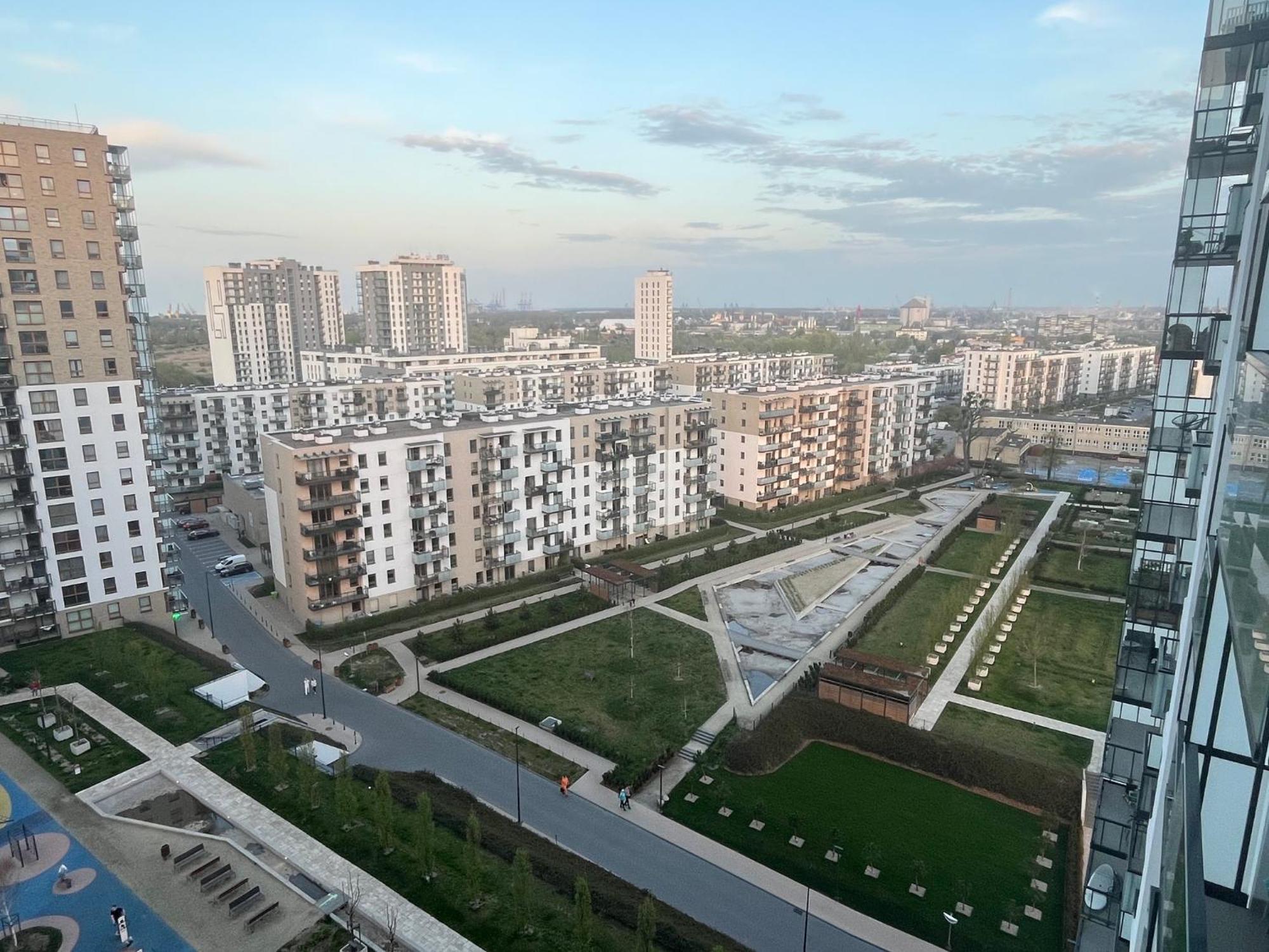 Apilois Apartament Gdańsk Exteriör bild